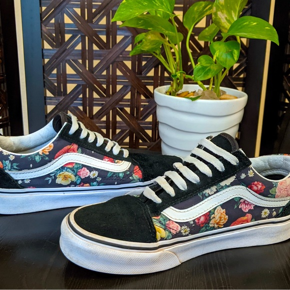 VANS Old School Floral Print - Picture 2 of 8